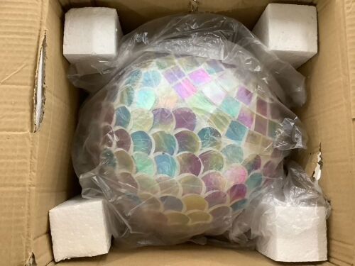 10" Mosaic Gazing Ball  - Lot 251