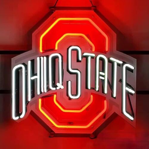 Ohio State Neon Sign 24" x 20"  - Lot 353