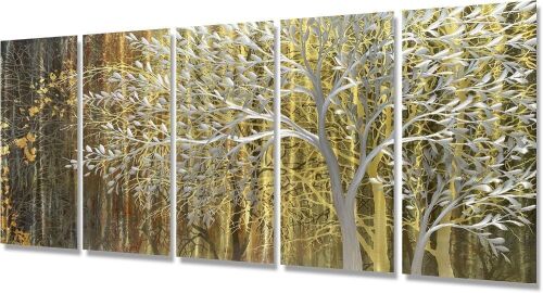 Metal Wall Art 32" x 64"  - Lot 369