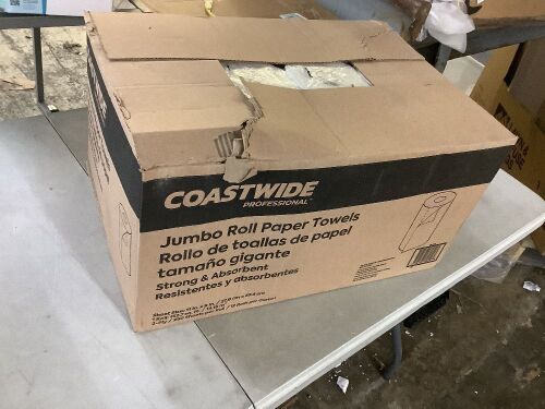 Coastwide Jumbo Paper Towel Roll, 12 Rolls  - Lot 435
