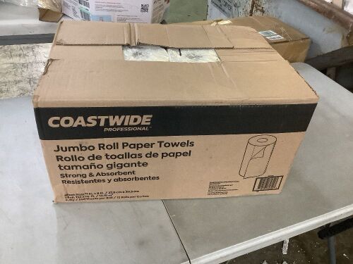Coastwide Jumbo Paper Towel Roll, 12 Rolls  - Lot 512