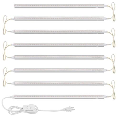 Barrina 2' LED Grow Light, Yellow, 8 Pack  - Lot 543