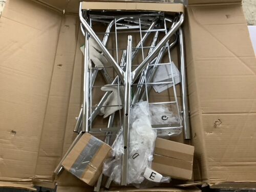 Heavy Duty Clothes Rack - Unknown if Complete  - Lot 553