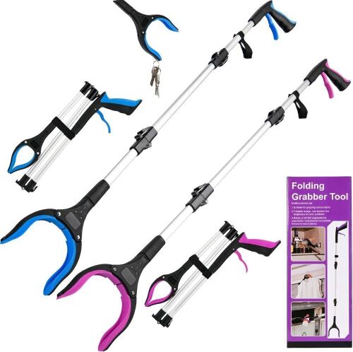 43 inch Long Grabber Reacher Tool, 2 Pack  - Lot 628