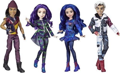 Disney Descendants 3 Isle of The Lost Collection 4 Pack Dolls - Lot 633