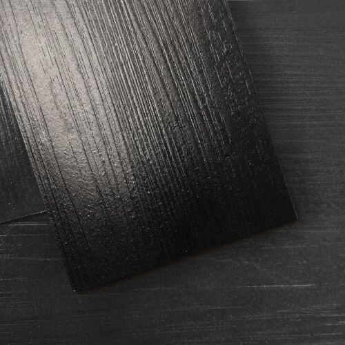 Art3d 36-Pack 54 Sq.ft Peel and Stick Vinyl Plank Flooring Wood Look, Black - Lot 675