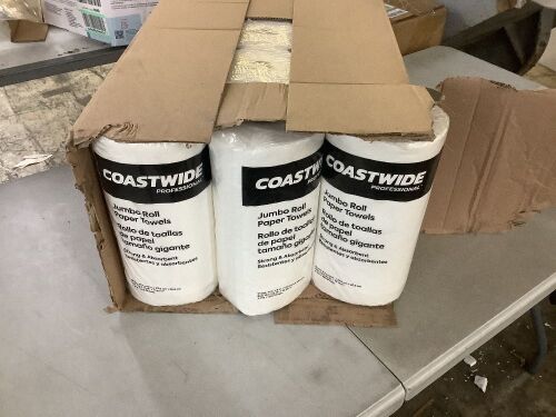 Coastwide Jumbo Paper Towel Roll, 12 Rolls  - Lot 710
