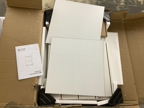 Devaise 2 Drawer Mobile File Cabinet  - Lot 755
