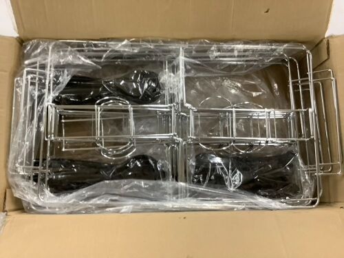 Lot of (8) Folding Chafing Stands & Plastic Serving Utensils - Lot 758