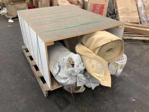 Lot of (5) Large Rolls of Felt  - Lot 105