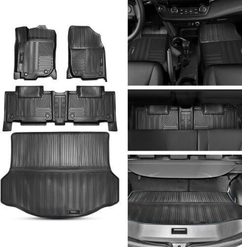  Car Floor Mats 2Row & Cargo Liners for Toyota Rav4 2013-2018  - Lot 550