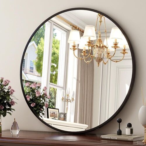 24-Inch Round Wall Mirror - Lot 190