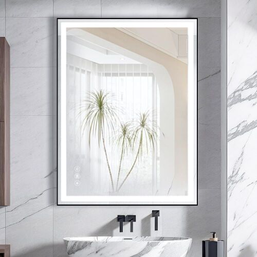 LED Lighted Bathroom Mirror 24" x 36"  - Lot 195