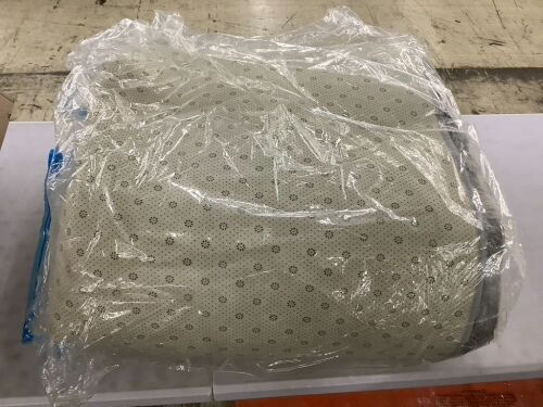 Fluffy Gray Rug, Unknown Size  - Lot 471