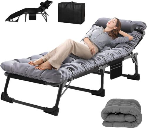 Folding Camping Cot with Carrying Bag - Lot 133