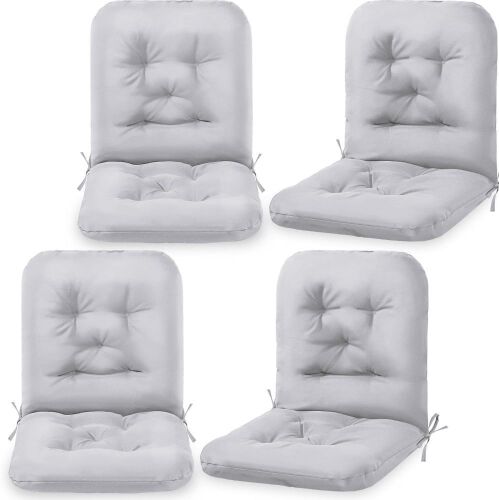 Chunful Tufted Back Chair Cushions, 4 Pack - Lot 473