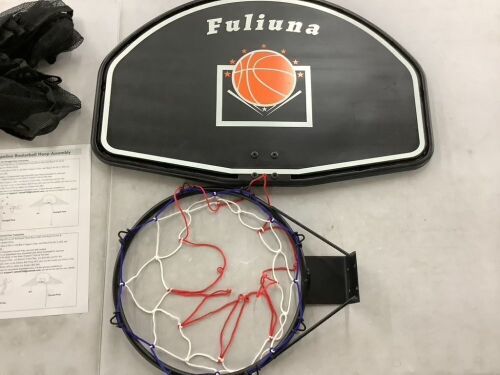 Trampoline Basketball Hoop - Lot 695