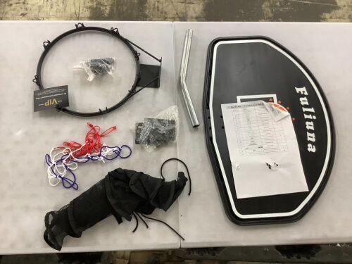 Trampoline Basketball Hoop - Lot 587