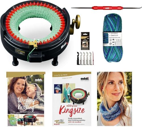ddi Express Kingsize Extended Knitting Machine Starter Kit  - Lot 66