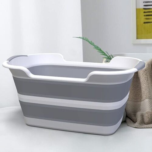 Collapsible Pet Bathtub with Water Drain Plug - Lot 489