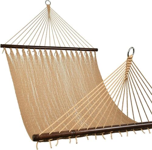 Lazy Daze 10 FT Double 2 Person Caribbean Rope Hammock - Lot 569