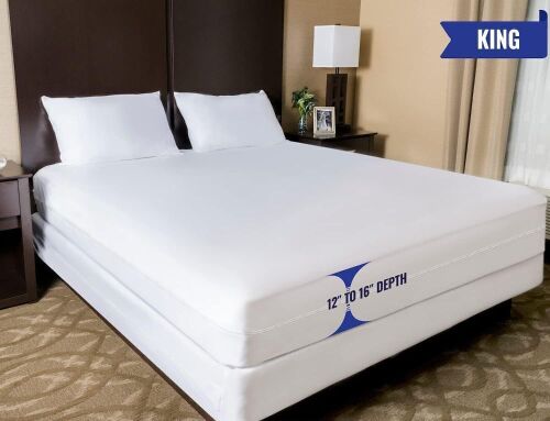 King Size Mattress Protector Waterproof Zippered Cover - Lot 500