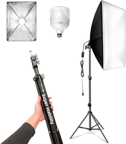 Tocoan Softbox Photography Lighting Kit - Lot 230
