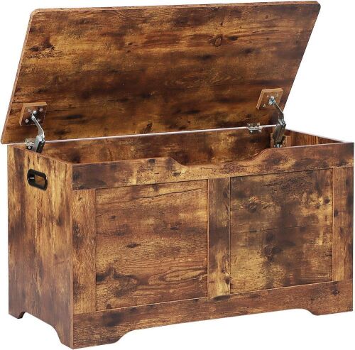 Timberer 31.5" Wooden Storage Chest - Lot 606