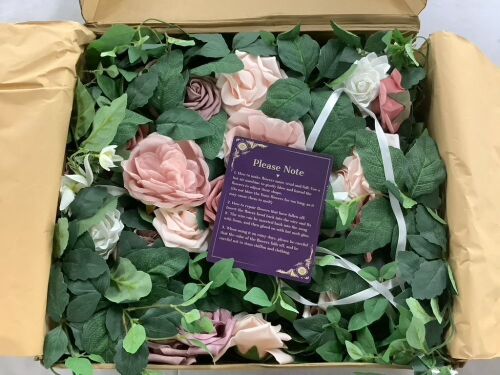 Artificial Flowers - Lot 608