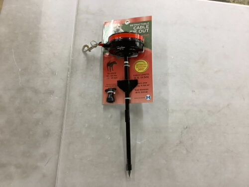 Retractable Cable Tie Out 15'  - Lot 298