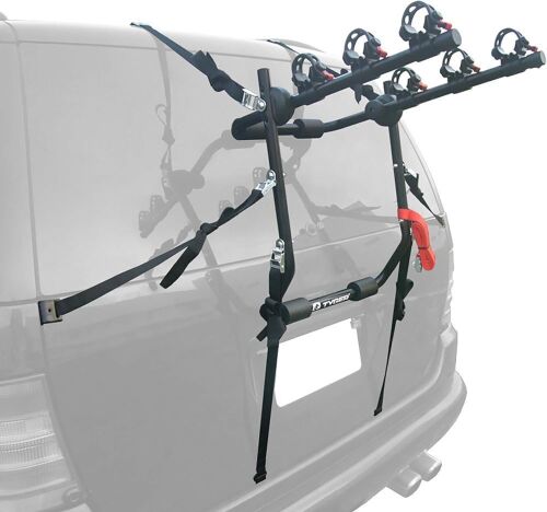 Tyger Auto Deluxe 3-Bike Trunk Mount Bicycle Rack - Lot 596