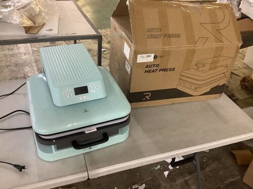 HTVRONT Auto Heat Press Machine 15" x 15"  - Lot 42