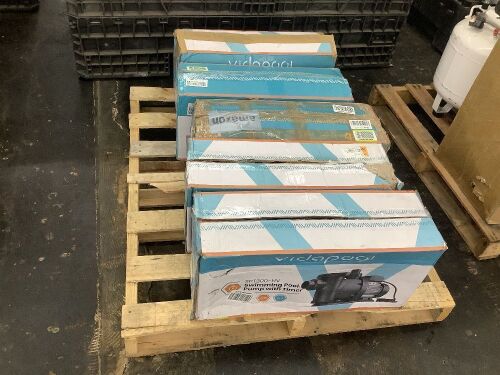 Lot of (5) VidaPool Swimming Pool Pumps  - Lot 28