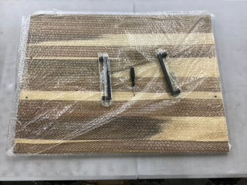 KIVY Acacia Wood Noodle Board Stove Cover with Handles  - Lot 808