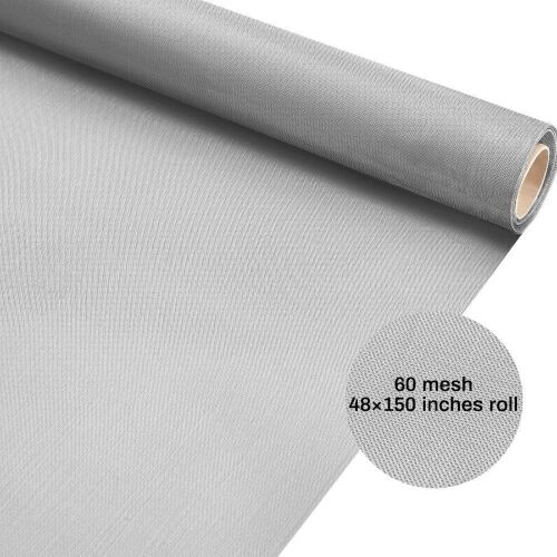 Gisafai 48 x 150'' Stainless Steel Mesh Screen Garden Vent Cover - Lot 817