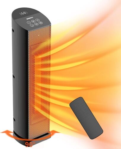 90° Oscillating Electric Ceramic Heater  - Lot 852