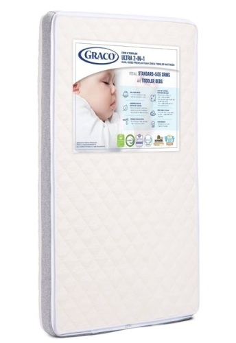 Graco Ultra 2-in-1 Premium Foam Dual-Sided Crib & Toddler Mattress - Lot 158