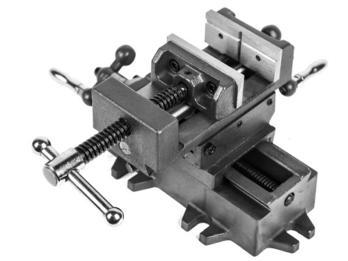 WEN CV413 3.25 in. Compound Cross Slide Industrial Strength Benchtop and Drill Press Vise - Lot 163