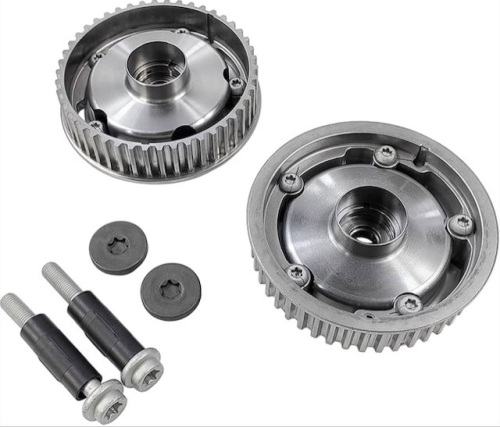Cam Phaser Sprockets Gears Variable Camshaft Timing Intake & Exhaust | Fit for Chevrolet Aveo5 CruzeLimited Sonic, Pontiac G3 1.6L 1.8L L4 | OE# 55567048, 12992410, 25194445; 55568386, 25194444  - Lot 167