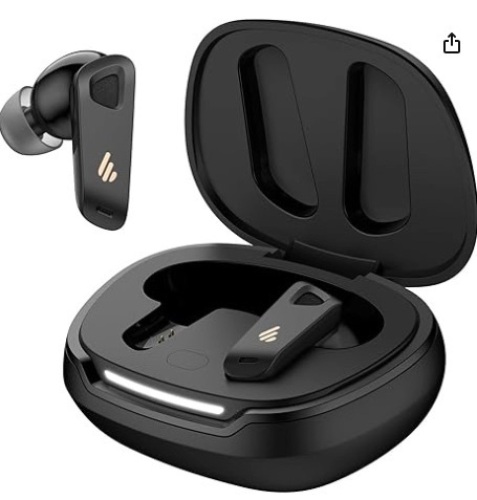 Edifier NeoBuds Pro 2 Multi-Channel Active Noise Cancellation Earbuds with Spatial Audio, Hi-Res Sound, LDAC & LHDC, AAC, 8 Mics for Clear Calls, Bluetooth 5.3, Fast Charging, App Customization, Black - Lot 175