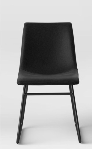 Bowden Faux Leather Dining Chair-gray - Lot 176