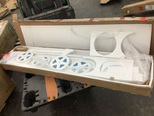 Car-Shaped Platform Twin Bed - Cracked Side Rail  - Lot 140