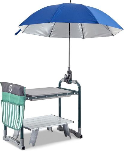 Garden Kneeler Seat w/SunShade Umbrella - Lot 191