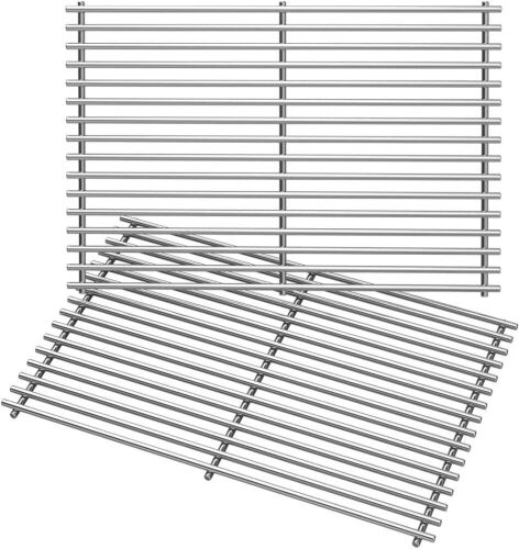 SafBbcue 19.5" Stainless Steel Grill Grates, 2 Pack  - Lot 193