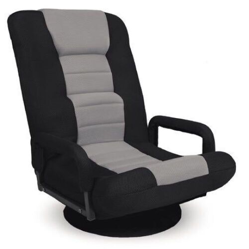 Gaming Floor Chair w/ 360-Degree Swivel, Armrest, Adjustable Backrest - Lot 245