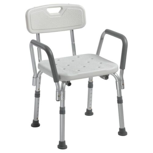 Drive Medical Knock Down Bath Bench with Back and Padded Arms - Lot 339