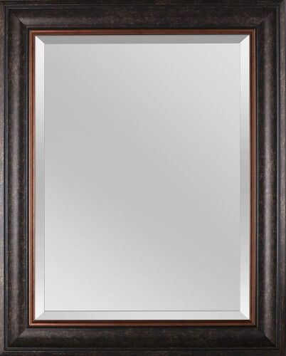 Mirrorize Rectangular Framed Beveled Wall Mirror, 24" x 30" - Lot 395