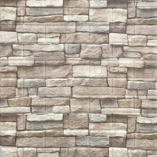 Yutianli 7mm Thick Anti-Collision Self Adhesive 3D Wall Panels, 10 Pack  - Lot 597