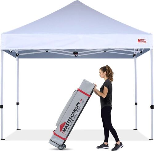 MASTERCANOPY Pop Up Canopy Tent 10' x 10'  - Lot 629