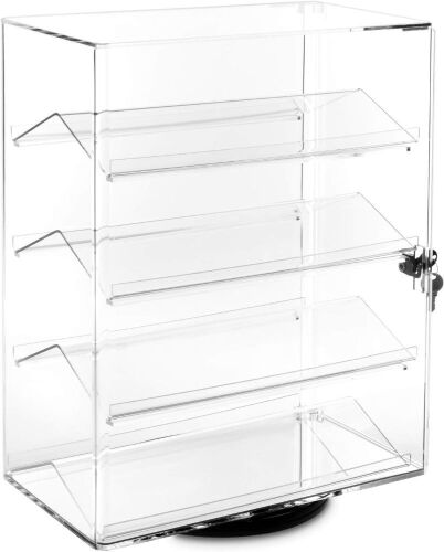 MOOCA Lockable Showcase with 4 Removable Shelves  - Lot 667